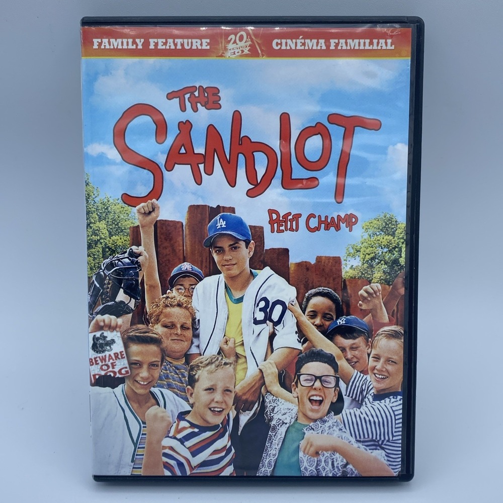 The‎ Sandlot DVD 20th Century Fox Tom Guiry Karen Allen Family Feature Bilingual